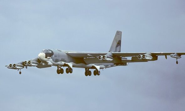 Boeing B-52G Stratofortress involved in 1966 Palomares nuclear accident