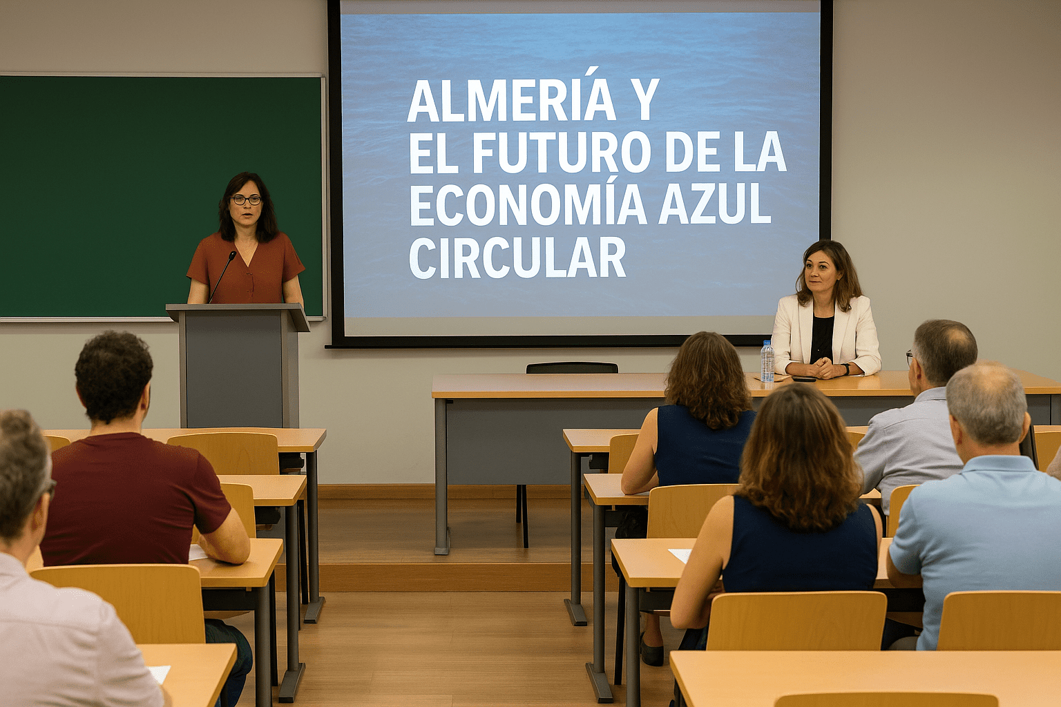 University of Almería summer course on Blue Circular Economy with expert speakers and participants