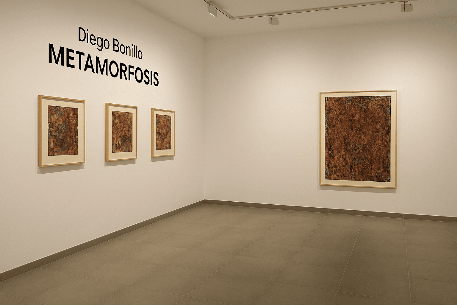 Diego Bonillo exhibition Metamorfosis in Huércal-Overa