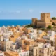 Almeria vacation rentals with view of Alcazaba and sea