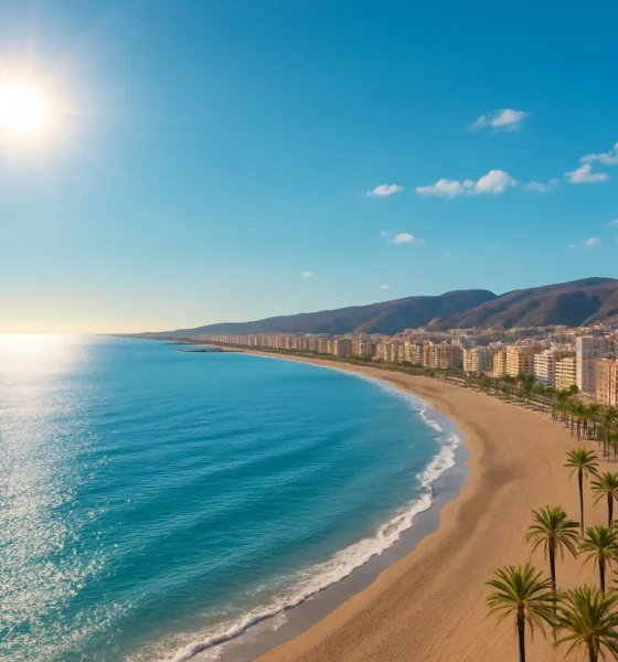 Almeria weather forecast with panoramic coastal view