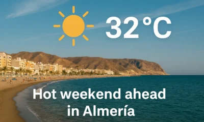 Almería weekend weather forecast: sunny and warm along the coast