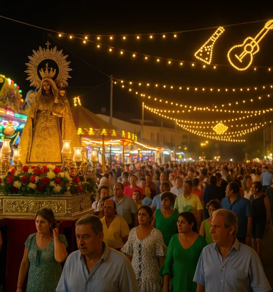 Feria de Antas 2025 with music, dance and festivities in honor of Virgen de la Cabeza