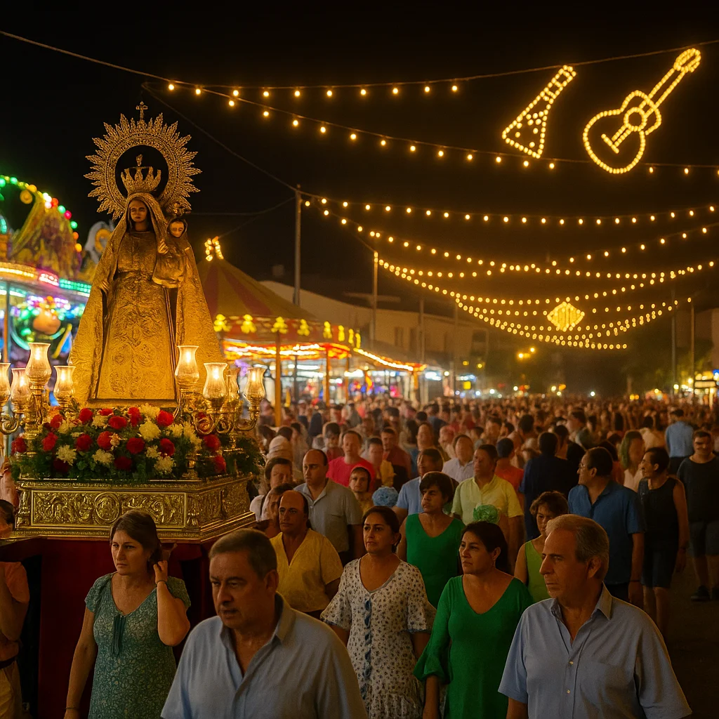 Feria de Antas 2025 with music, dance and festivities in honor of Virgen de la Cabeza