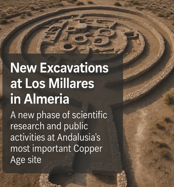 Los Millares archaeological site in Almeria, Copper Age settlement research 2025