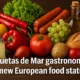 Fresh produce display symbolizing Roquetas de Mar gastronomy and its new European food status