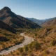Alboloduy mountain landscape Almeria