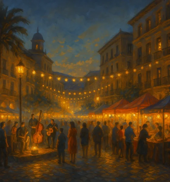 Almeria City autumn events 2025 – street lights, live music and coastal atmosphere