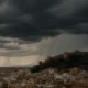 Rain clouds over Almeria city – Almeria Weather
