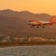 EasyJet Liverpool Almeria flight landing at Almeria Airport