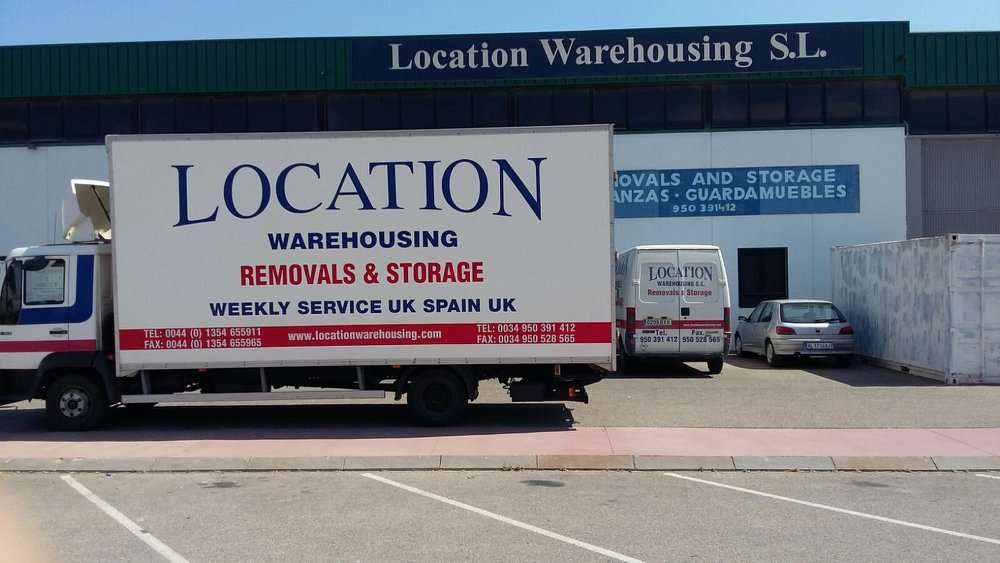 photo of the front of Location Warehousing Almería, in Antas