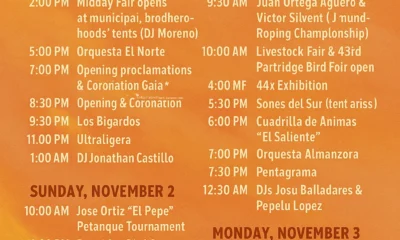 Albox Fair 2025 full event schedule with concerts, activities and daily highlights