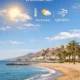 Almeria weather today with sunny skies and mild winter temperatures along the coast