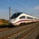 High-speed rail to Almeria on electrified tracks in southern Spain, symbolising the future rail connection to Almeria