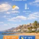 Weather in Almeria today: cloudy across the province with mild coastal and cooler inland temperatures