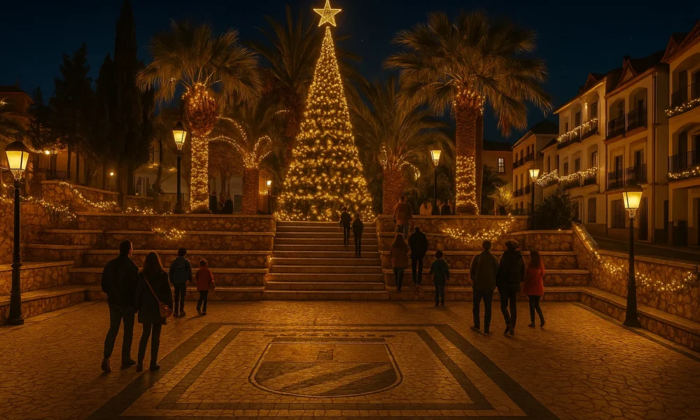 Arboleas Christmas Lights 2025 – Plaza de España