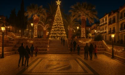 Arboleas Christmas Lights 2025 – Plaza de España