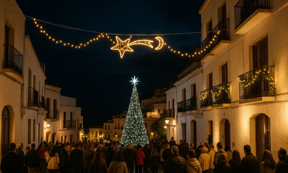 Mojacar Christmas Lights Switch-On