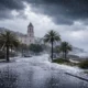 Hailstorm hits Adra during Storm Francis on Three Kings’ Day