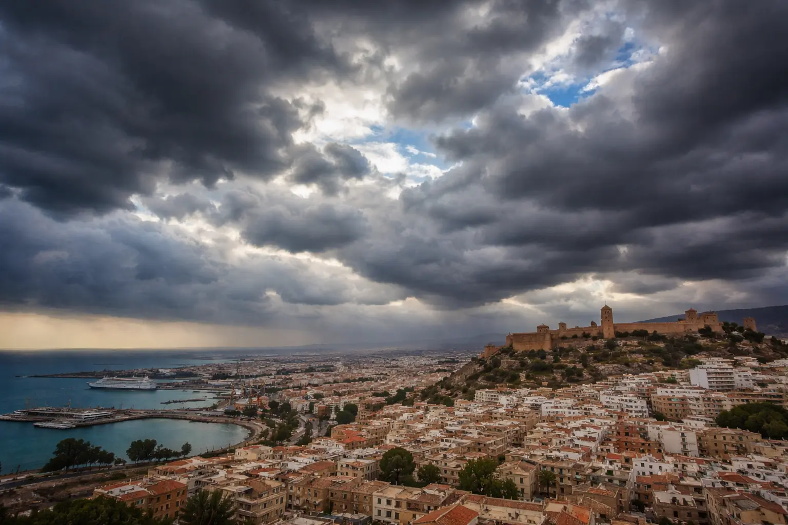 Storm Kristin leaves hundreds of incidents across Almeria