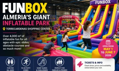 Funbox has opened in Almeria at Torrecardenas with giant inflatable attractions until June 7.