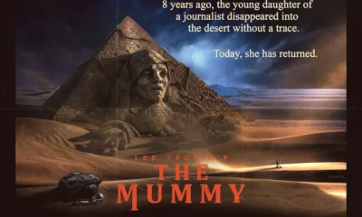 Official poster for Lee Cronin's The Mummy filmed partly in Almeria province