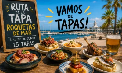 Roquetas tapas route with local tapas and restaurants across Roquetas de Mar in June 2026