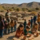 Families enjoying guided tours and pottery workshops at Ciavieja Archaeological Site in autumn