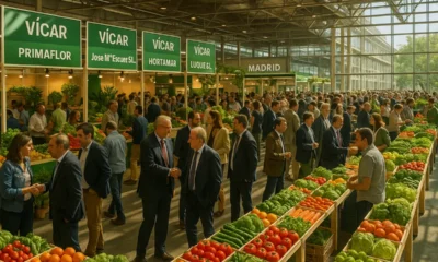 Fruit Attraction fair in Madrid showcasing Vícar's vibrant agricultural sector and fresh produce.